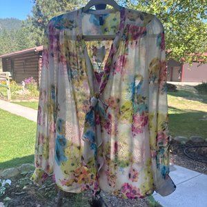 Kut from the kloth long sleeve blouse